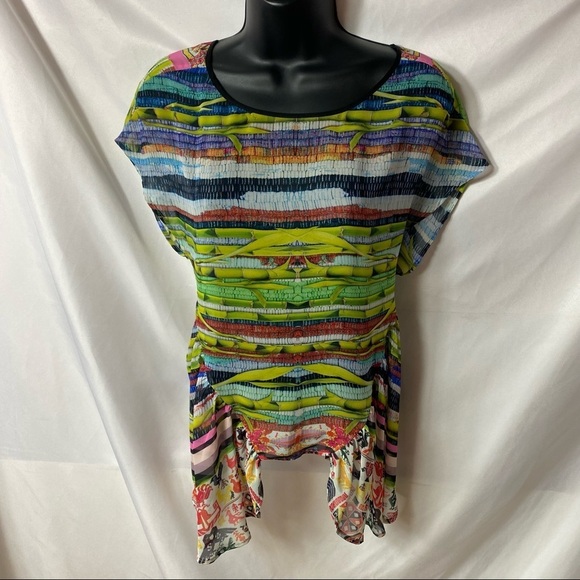 Clover Canyon Tops - Clover canyon colorful blouse